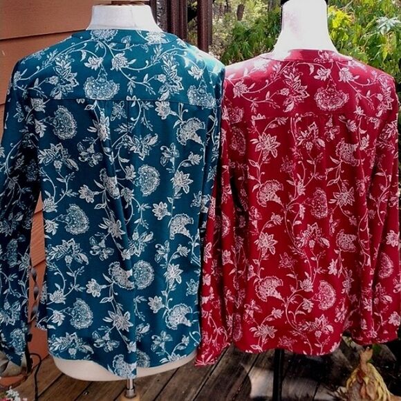 Denim and Company Bundle of Two Blouses - Picture 3 of 12